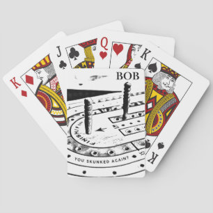 Baraja De Cartas Nombre de Bob Personalizado Cribbage