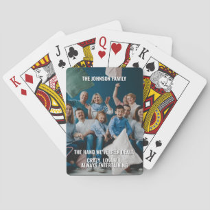 Baraja De Cartas Nombre de la familia de Personalizados de citas di