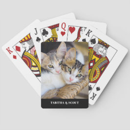 Baraja De Cartas Nombre de la foto del gato