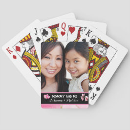 Baraja De Cartas Nombre de Personalizable de mami rosa y yo