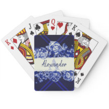 Nombre de personalizable Rosas de la Marina Monogr