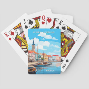 Baraja De Cartas Nombre personalizado Aveiro Portugal