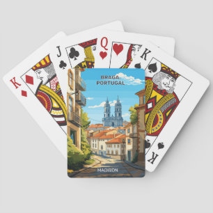 Baraja De Cartas Nombre personalizado Braga Portugal
