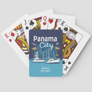 Baraja De Cartas Nombre personalizado Ciudad de Panamá