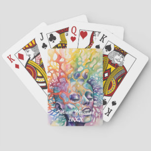 Baraja De Cartas Nombre personalizado de Bliss