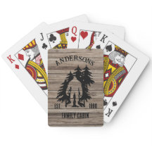 Nombre personalizado de la familia de madera rústi