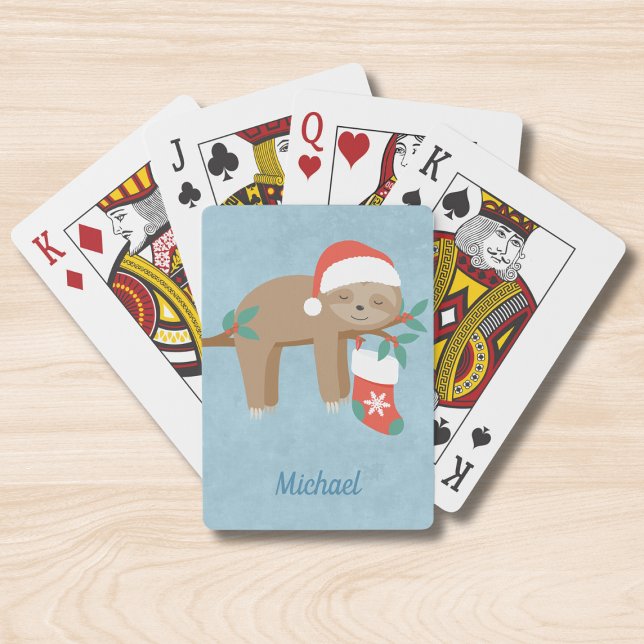 Baraja De Cartas Nombre personalizado de la ranura de Navidades de  (Subido por el creador)