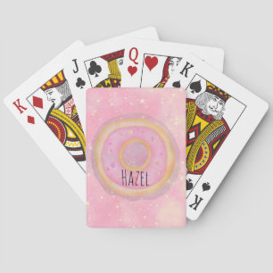 Baraja De Cartas Nombre personalizado de las tarjetas de reproducci