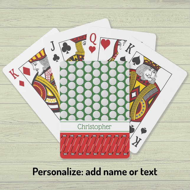Baraja De Cartas Nombre personalizado del patrón con temática de go (Subido por el creador)