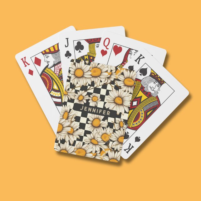 Baraja De Cartas Nombre personalizado del tablero de ajedrez Retro  (Subido por el creador)