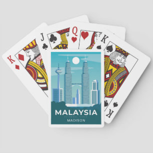 Baraja De Cartas Nombre personalizado MALASIA
