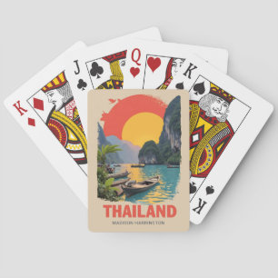 Baraja De Cartas Nombre personalizado Tailandia