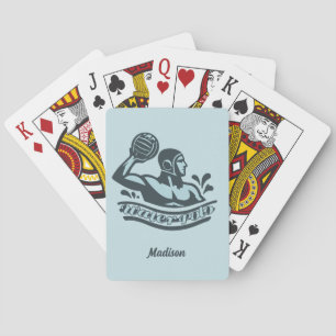 Baraja De Cartas Nombre Personalizado Water Polo