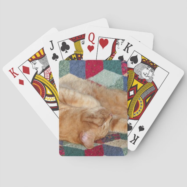 Baraja De Cartas Nomenclatura de gatos (Reverso)