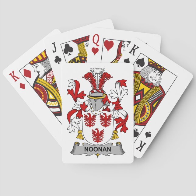 Baraja De Cartas Noonan Family Crest (Reverso)