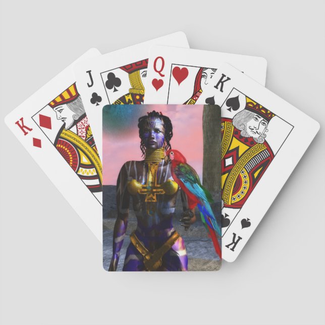 BARAJA DE CARTAS NORA CYBER WARRIOR (Reverso)