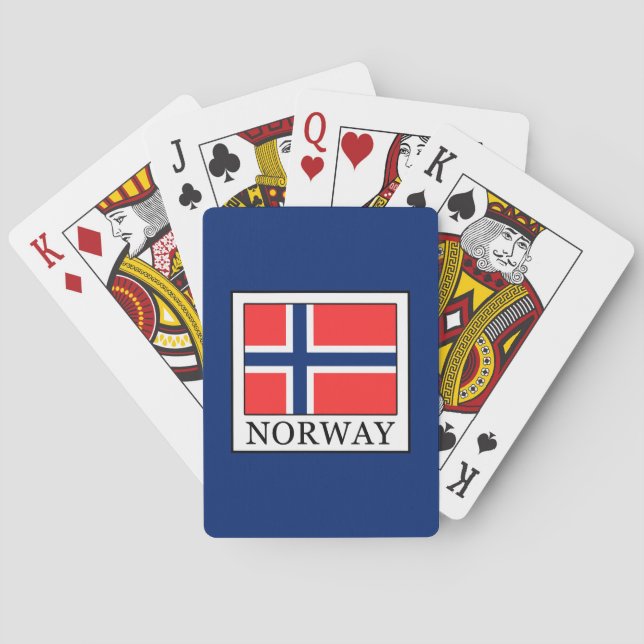 Baraja De Cartas Noruega (Reverso)