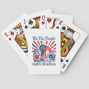 Baraja De Cartas Nosotros El Pueblo No Servimos A Reyes Estrellas R
