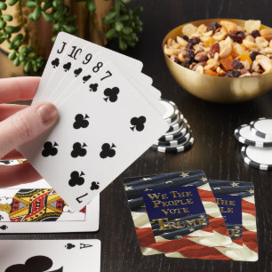 BARAJA DE CARTAS NOSOTROS, EL PUEBLO VOTA TRUMP