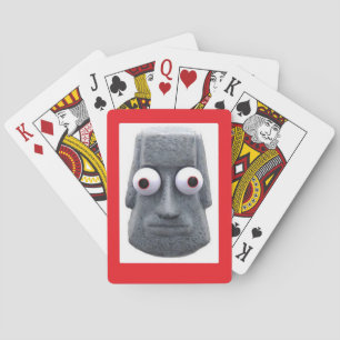 Baraja De Cartas Novedad de Bug-Eyed Moai