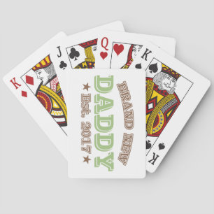 Baraja De Cartas Novedoso Papá Est. 2017 (Verde)
