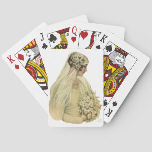 Baraja De Cartas Novia de los años 20