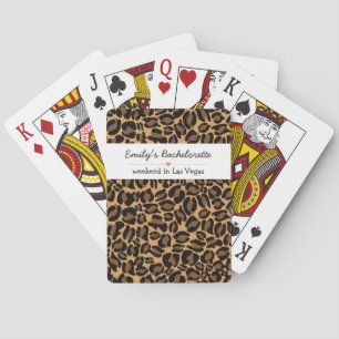 Baraja De Cartas Novia Despedida de Soltera Elegante Estampado de L
