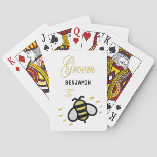 Baraja De Cartas Novio a Ser Fiesta de Soltero Personalizar