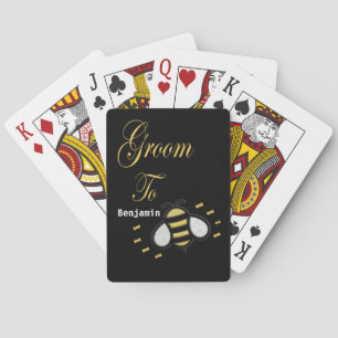 Baraja De Cartas Novio a Ser Fiesta de Soltero Personalizar