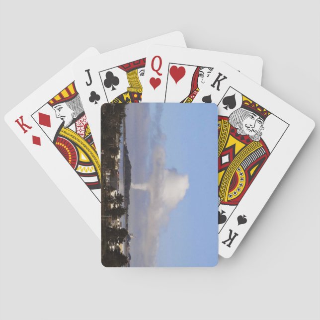 Baraja De Cartas Nube de hongos en Eureka (Reverso)