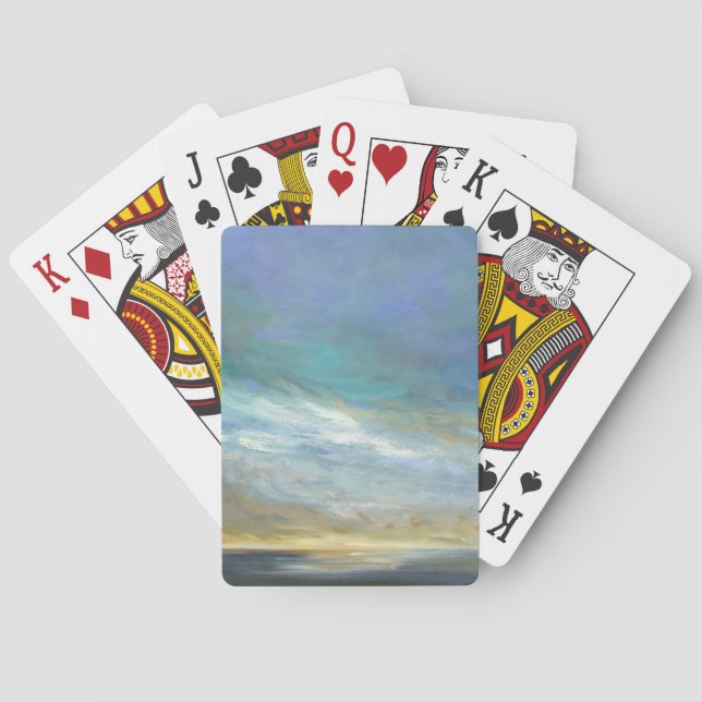 Baraja De Cartas Nubes costeras (Reverso)