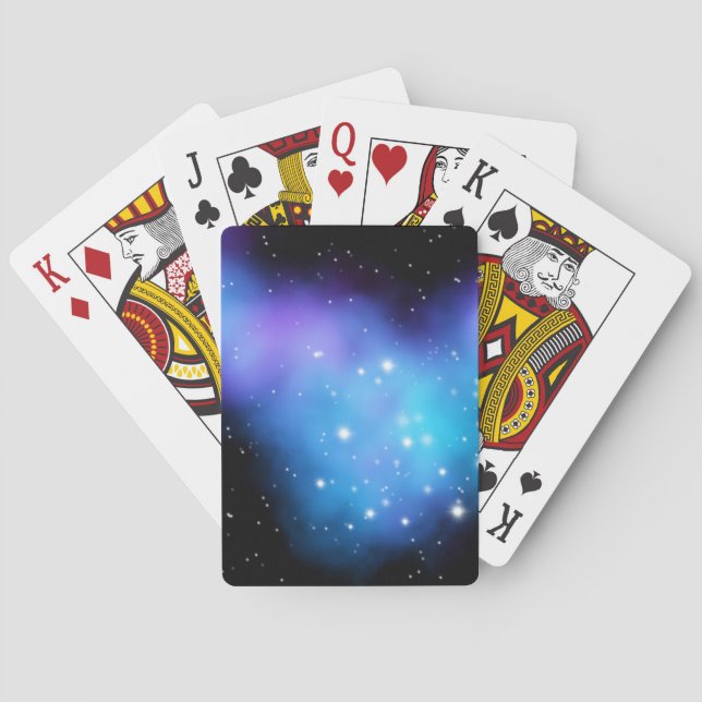 Baraja De Cartas Nubes espaciales Galaxy Starlight (Reverso)