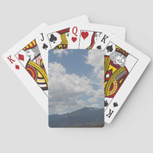 Baraja De Cartas Nubes sobre las Montañas Rocosas