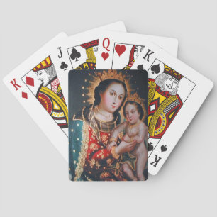 BARAJA DE CARTAS NUESTRA DAMA REFUGIO DE PECADORES