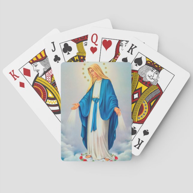 Baraja De Cartas Nuestra Señora Inmaculada Concepción (Reverso)