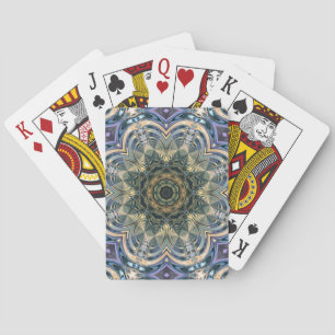 Baraja De Cartas Nueva era Bohemia Yoga Azul Púrpura Mandala