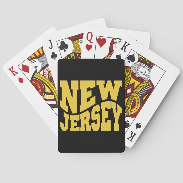 Baraja De Cartas Nueva Jersey (Reverso)