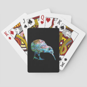 BARAJA DE CARTAS NUEVA ZELANDA KIWI SIMPLE PAUA