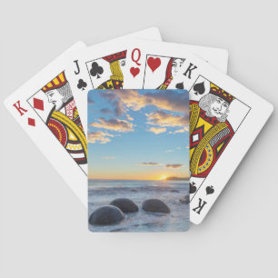 Baraja De Cartas Nueva Zelandia, Isla del Sur, Moeraki Boulders