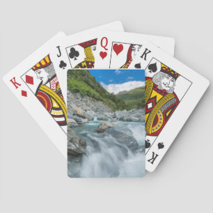 Baraja De Cartas Nueva Zelandia, Isla del Sur, Monte Aspirando Naci