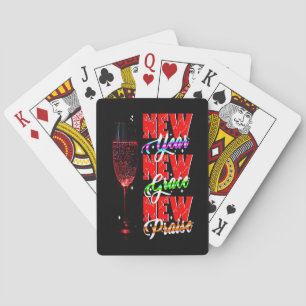 Baraja De Cartas Nuevo elogio de Grace de Año Nuevo