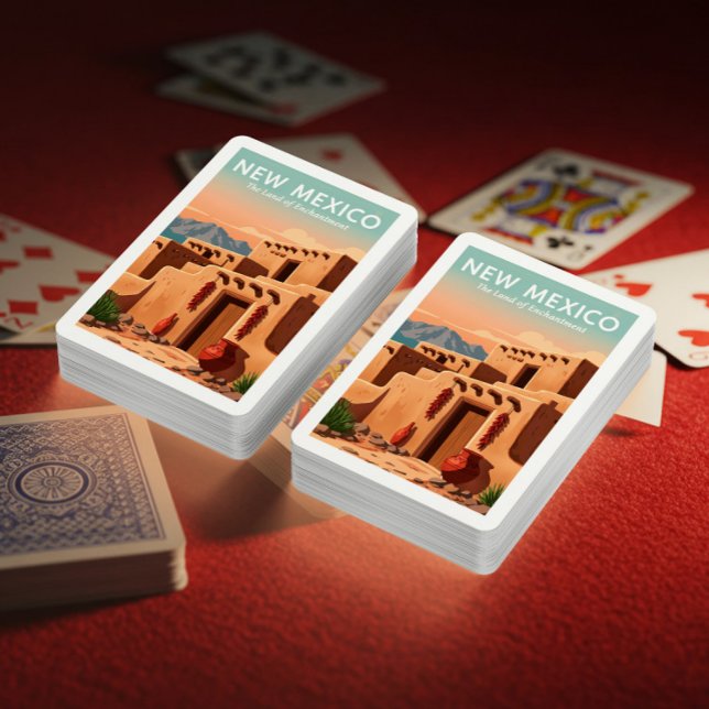Baraja De Cartas Nuevo México vintage (Subido por el creador)