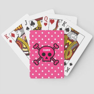 Baraja De Cartas ¡NUEVO! Tarjetas de reproducción - Huesos de cráne