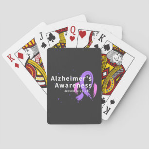 Baraja De Cartas Nunca se rindan - Conciencia de Alzheimer