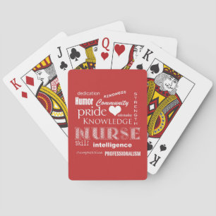Baraja De Cartas Nurs Pride-Attributes/Tomate Red