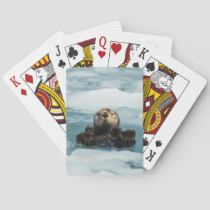 Baraja De Cartas Nutria flotante