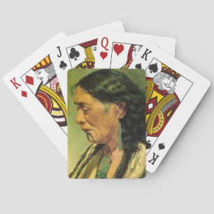 Baraja De Cartas NZ Maorí Leader Chieftainess Art