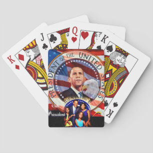 Baraja De Cartas Obama, 45° Presidente de los Estados Unidos_