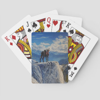 Baraja De Cartas Oberhalsi Pack Goat en las montañas de Idaho/carto