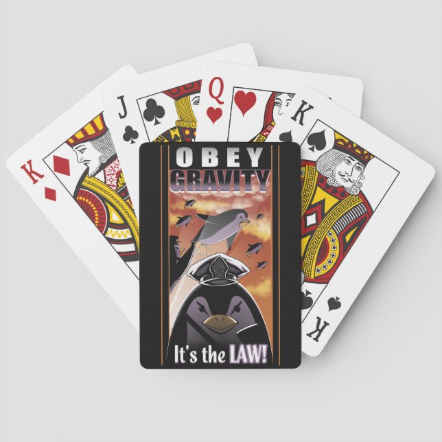 Baraja De Cartas Obey Gravity (Reverso)